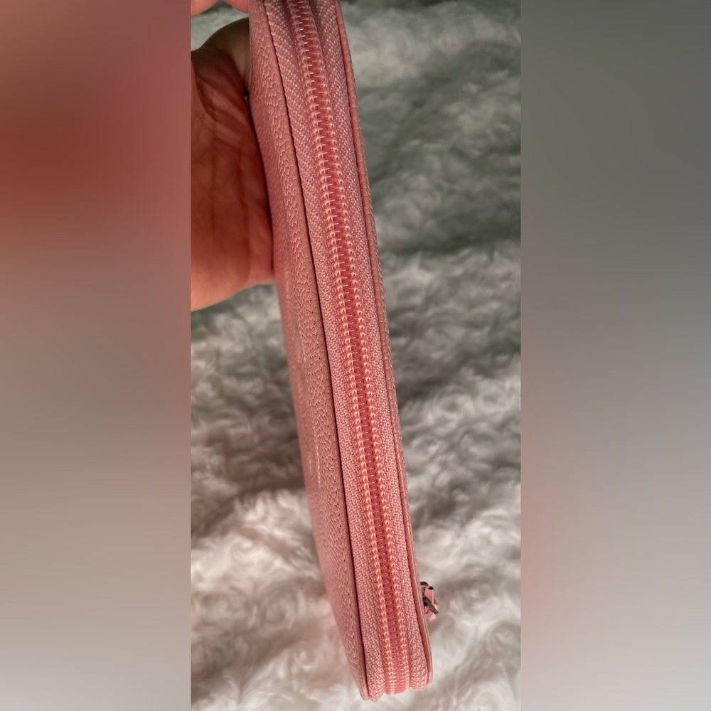 Chanel Pink CC Caviar Zip Long Wallet 🩷 - Picture 9 of 10